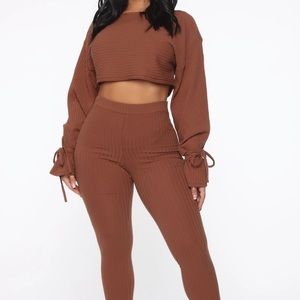 Ribbed Legging Set